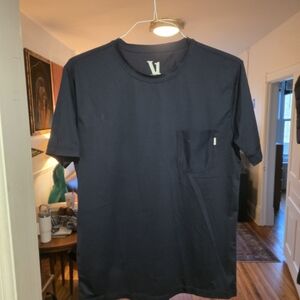 Vuori Dark Blue Short Sleeve Tee